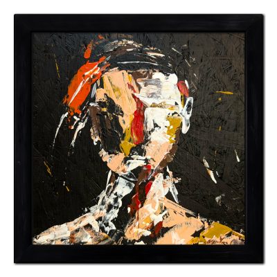 Implosive Constraint - Original Painting - Joey & Rhonda Havlock collaboration - Under Pressure series