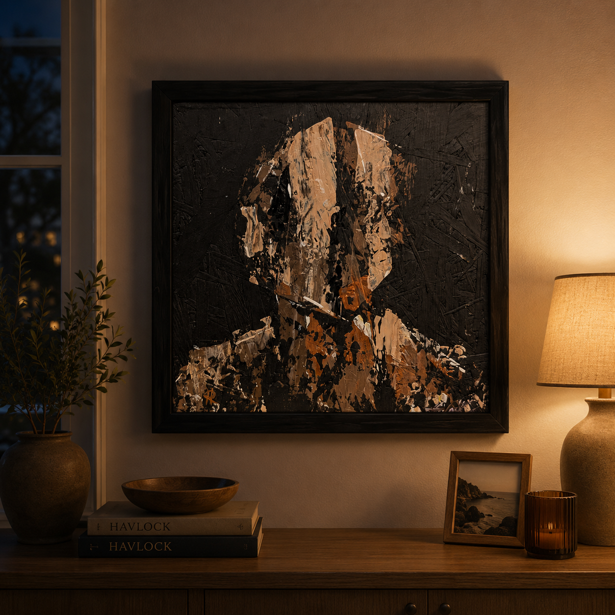 Beautiful Damage Dealer – Original Painting – Havlock collaboration – Under Pressure series - Image 4