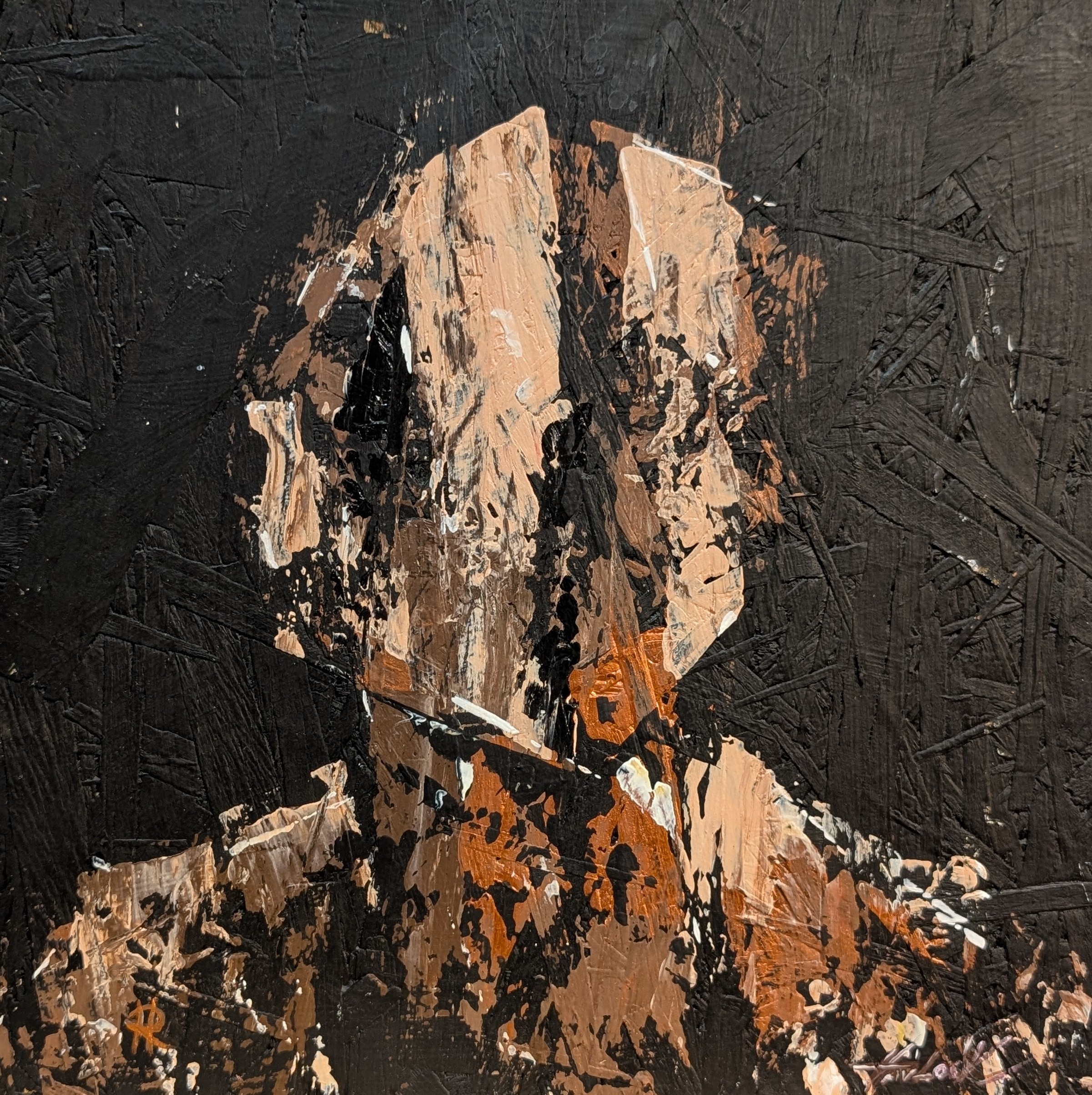 Beautiful Damage Dealer – Original Painting – Havlock collaboration – Under Pressure series - Image 2