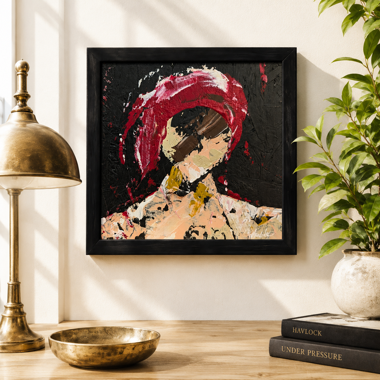 Burn Turn Return – Original Painting – Havlock collaboration – Under Pressure series - Image 4