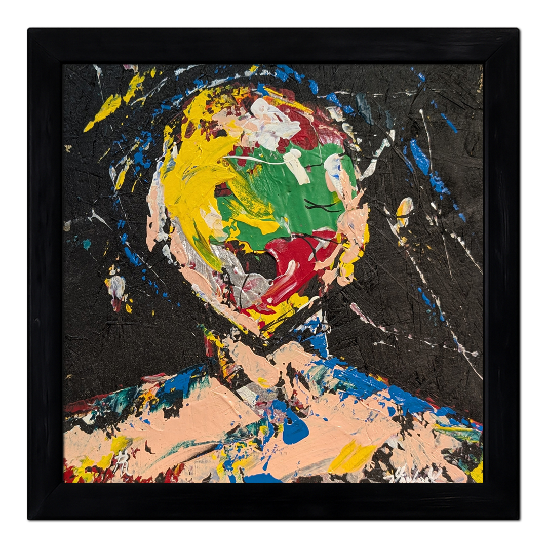 Flashbang Love Ritual – Original Painting – Havlock collaboration – Under Pressure series