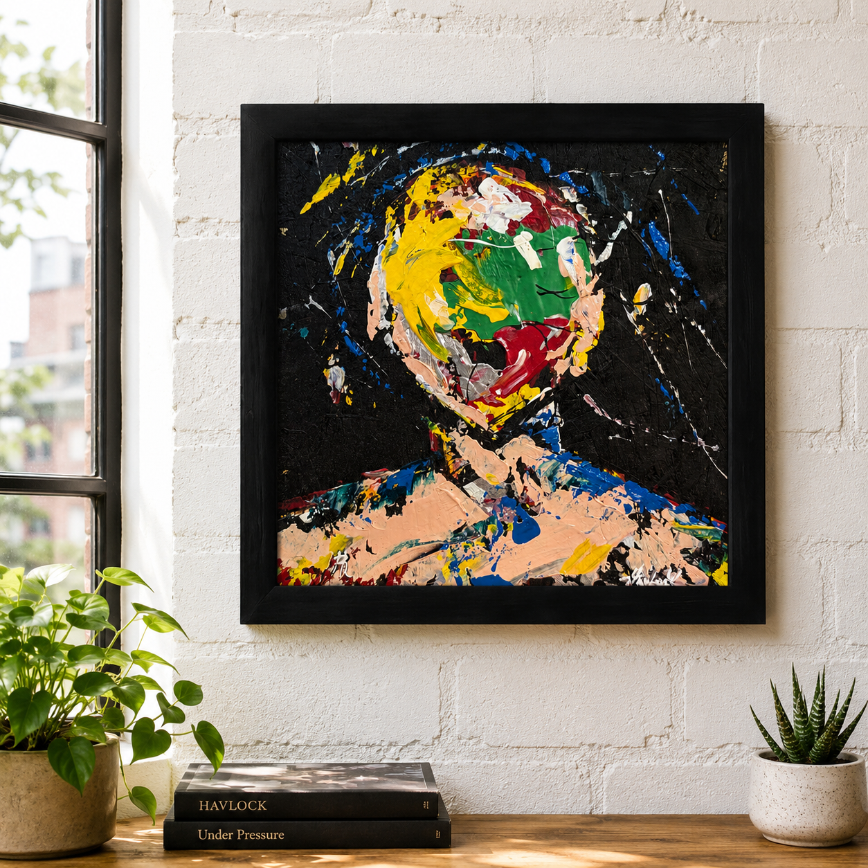 Flashbang Love Ritual – Original Painting – Havlock collaboration – Under Pressure series - Image 5