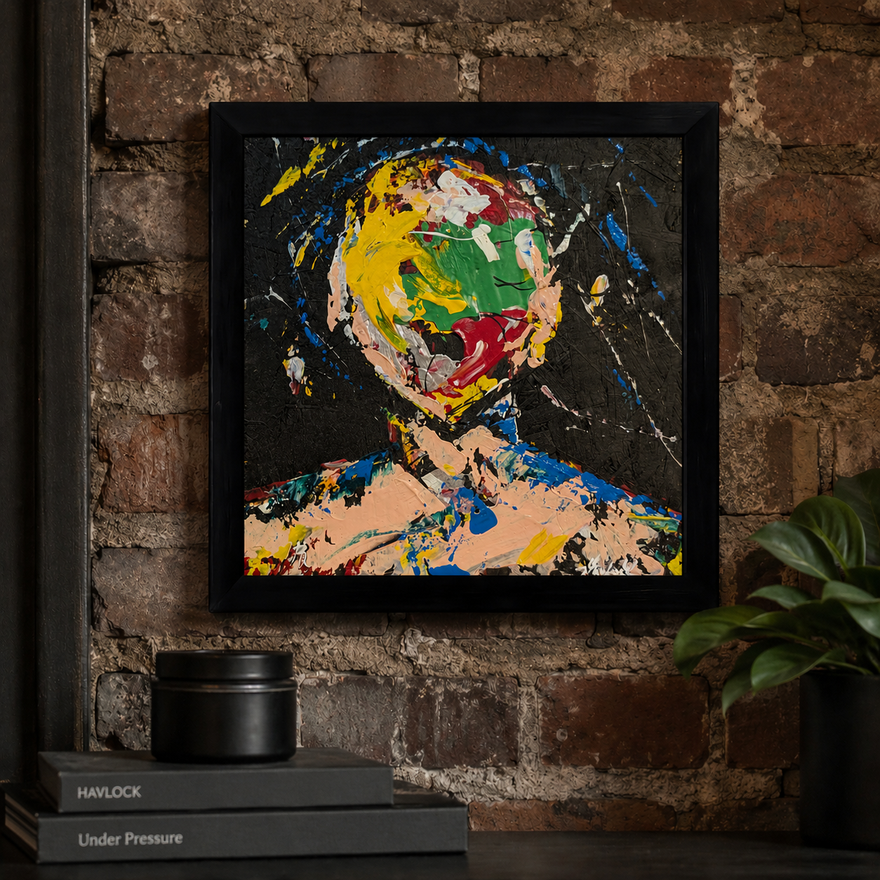 Flashbang Love Ritual – Original Painting – Havlock collaboration – Under Pressure series - Image 4
