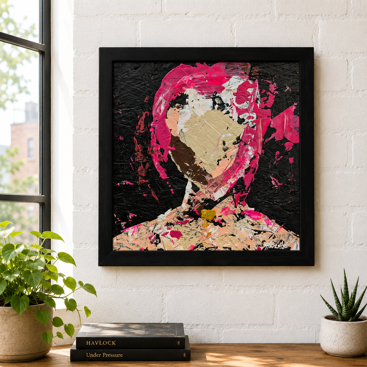 Love Loss Gloss – Original Painting – Havlock collaboration – Under Pressure series - Image 3