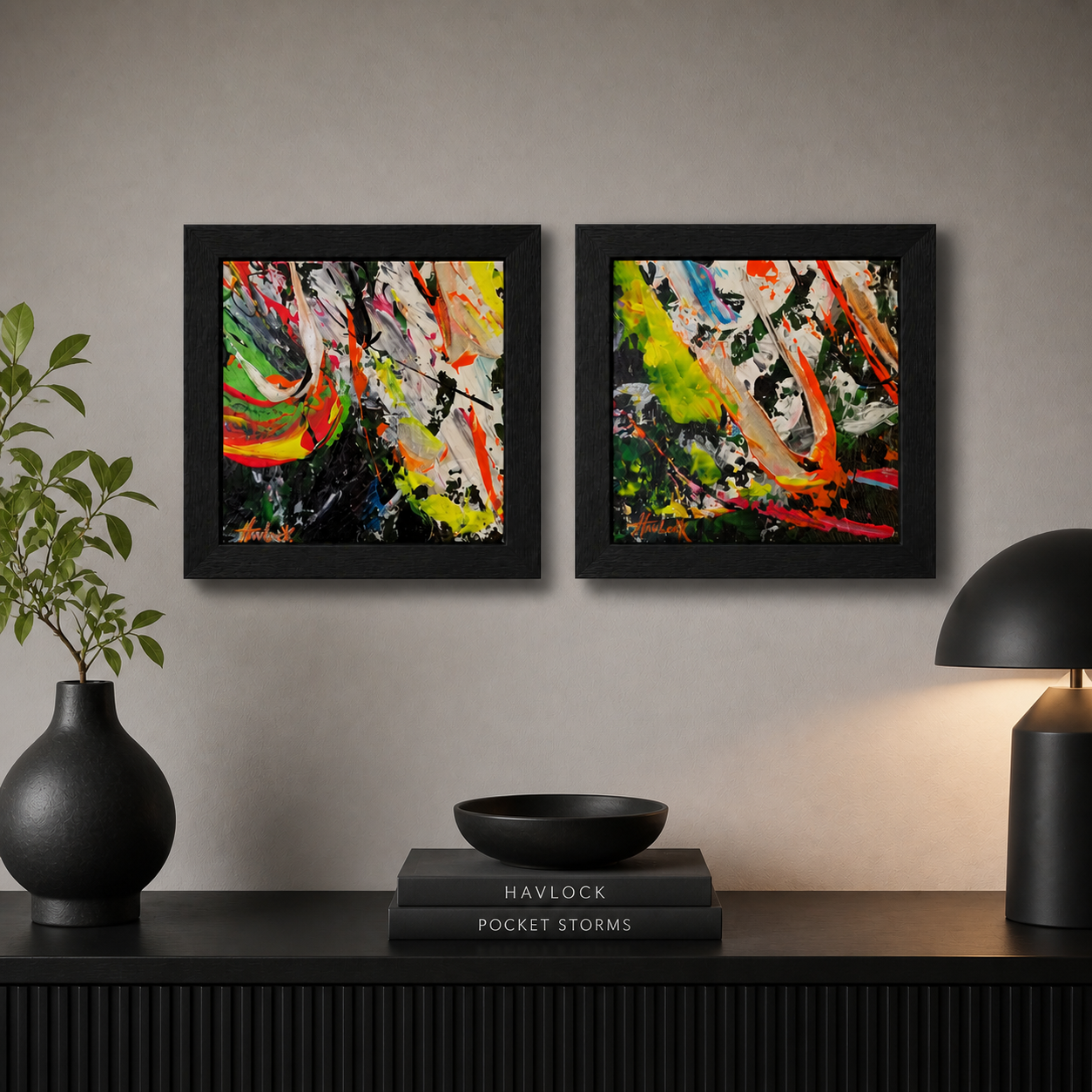 Growth in Rupture - Pocket Storms Diptych Set - Havlock Collaboration - Image 6