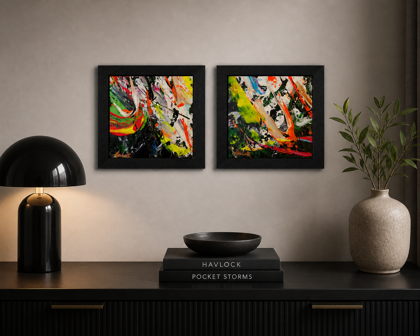 Growth in Rupture - Pocket Storms Diptych Set - Havlock Collaboration - Image 7