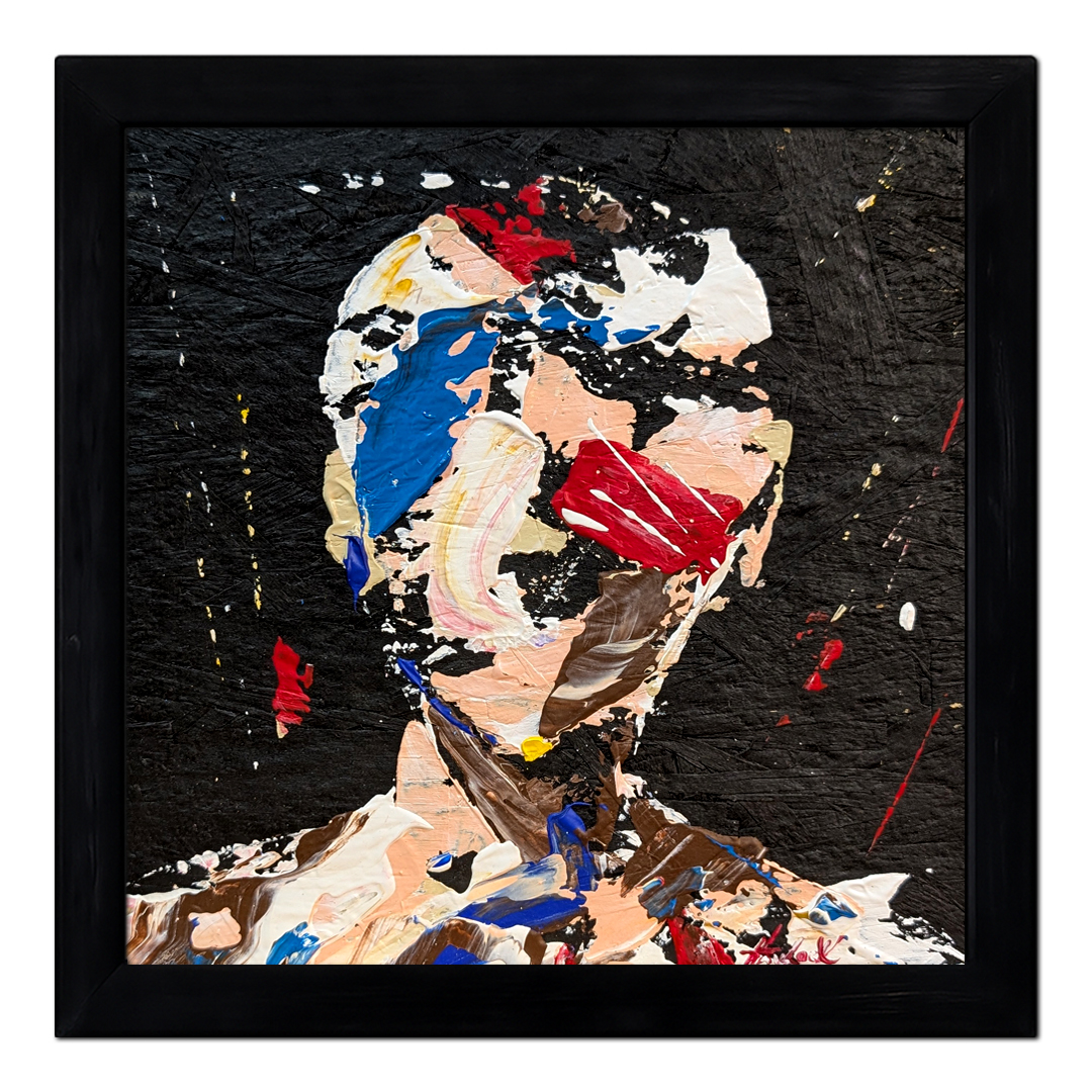 Seduction Static Bloom – Original Painting – Havlock collaboration – Under Pressure series