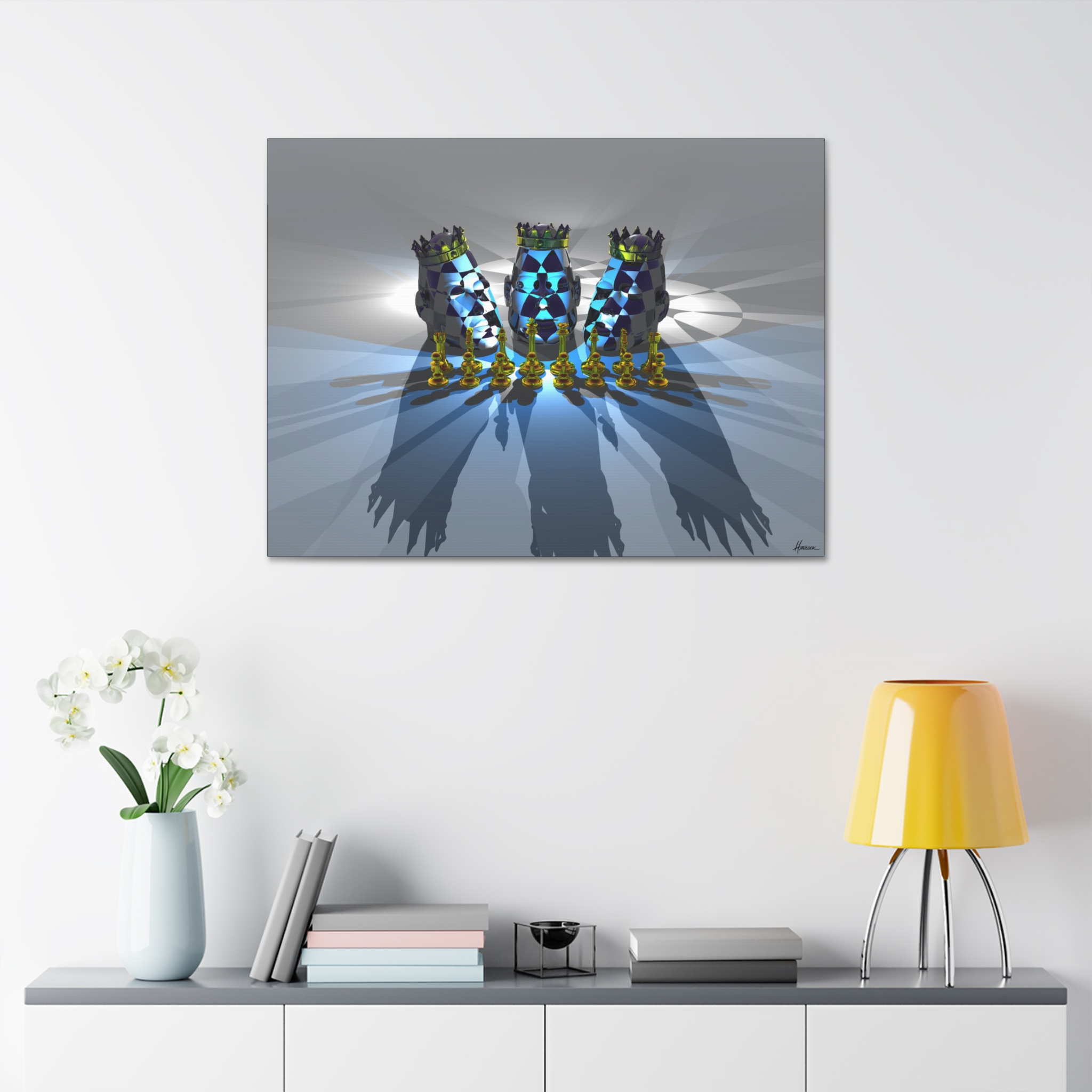 Strategic Mind Consultation - Master Minds Canvas Stretched 40 x 30 Joey Havlock - Image 3