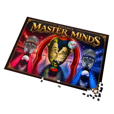 Master Minds SYNC POP Jigsaw Puzzle 2000-Piece 40" x 28" with Beautiful Tin Box
