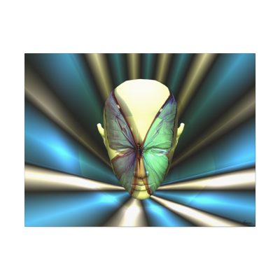 Magic Of The Mind Monarch Master Minds Canvas Stretched 40 x 30 Joey Havlock