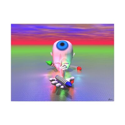 A Gift From Mind's Eye - Master Minds Canvas Stretched 40 x 30 Joey Havlock