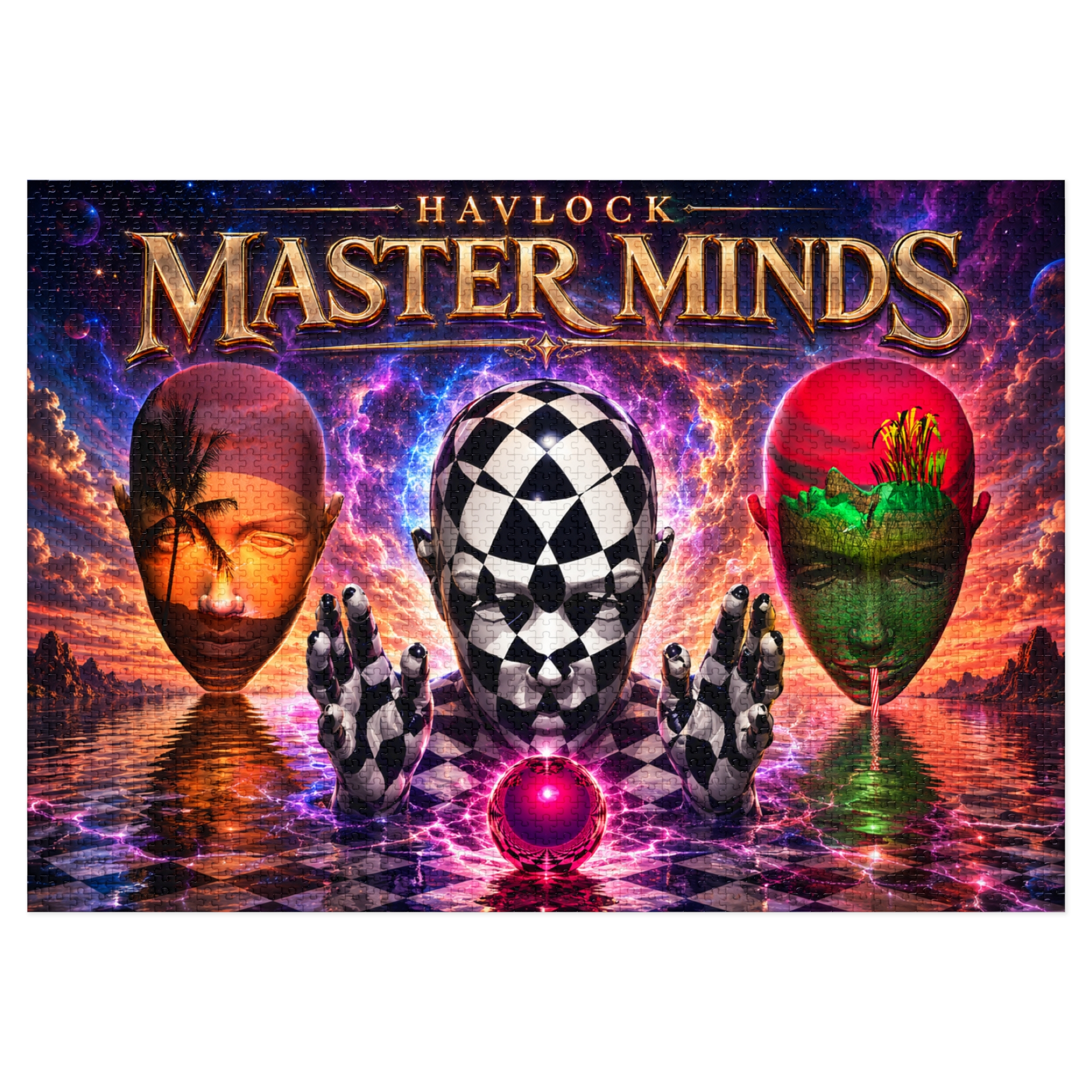 Master Minds - SERENITY - Jigsaw Puzzle (2000-Piece) - 40" x 28" with Beautiful Tin Box - Image 2