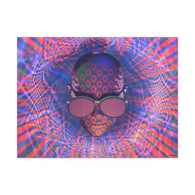 UnWind The Blotted Wormhole Mind - Master Minds Canvas Stretched 40 x 30 Joey Havlock