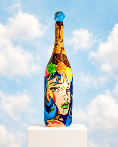 Sherry Sugarsprinkles - POPADEMIC - Painted Glass Bottle